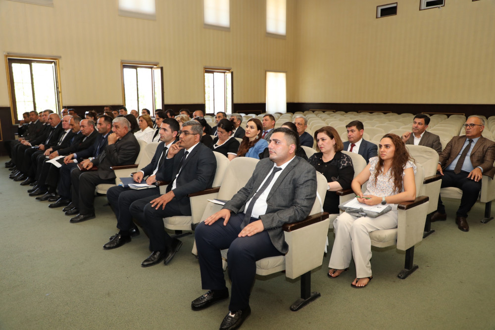 Mədəniyyət Nazirliyində kollegiya iclası keçirilib<font color=red> - FOTOLAR</font>