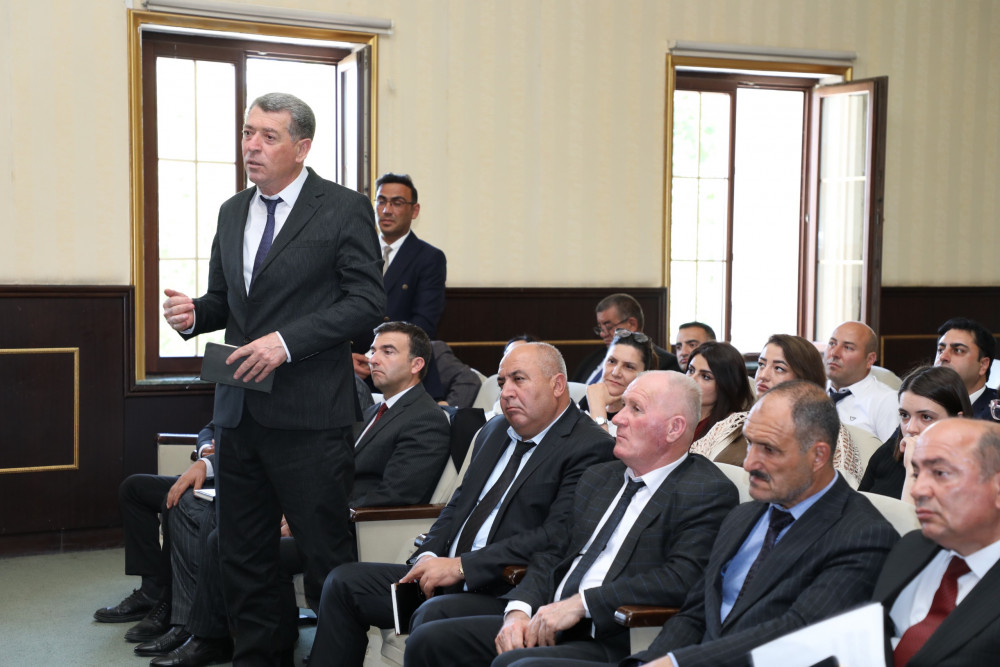 Mədəniyyət Nazirliyində kollegiya iclası keçirilib<font color=red> - FOTOLAR</font>