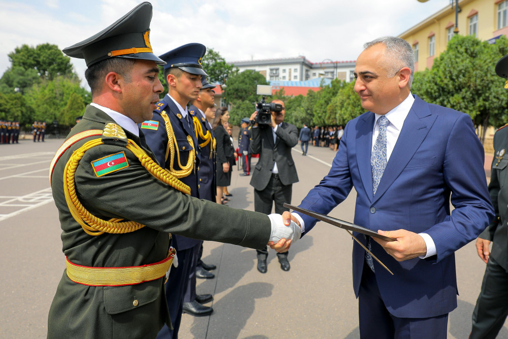 Heydər Əliyev adına Hərbi Lisey kursantlarının buraxılış mərasimi keçirilib <font color=red> - FOTOLAR</font>