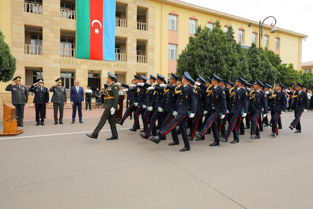 Heydər Əliyev adına Hərbi Lisey kursantlarının buraxılış mərasimi keçirilib <font color=red> - FOTOLAR</font>