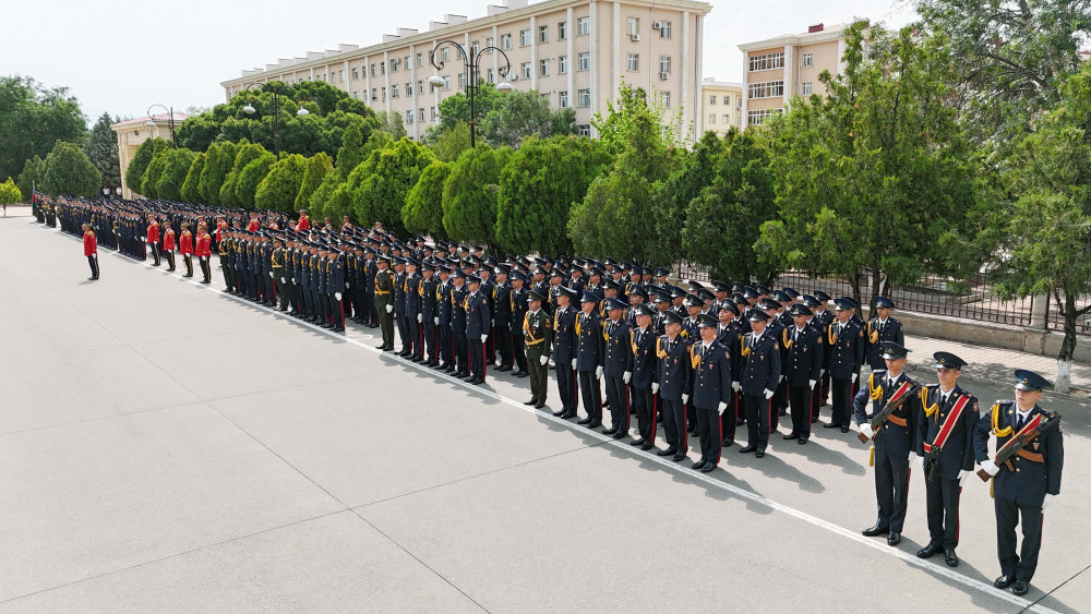 Heydər Əliyev adına Hərbi Lisey kursantlarının buraxılış mərasimi keçirilib <font color=red> - FOTOLAR</font>