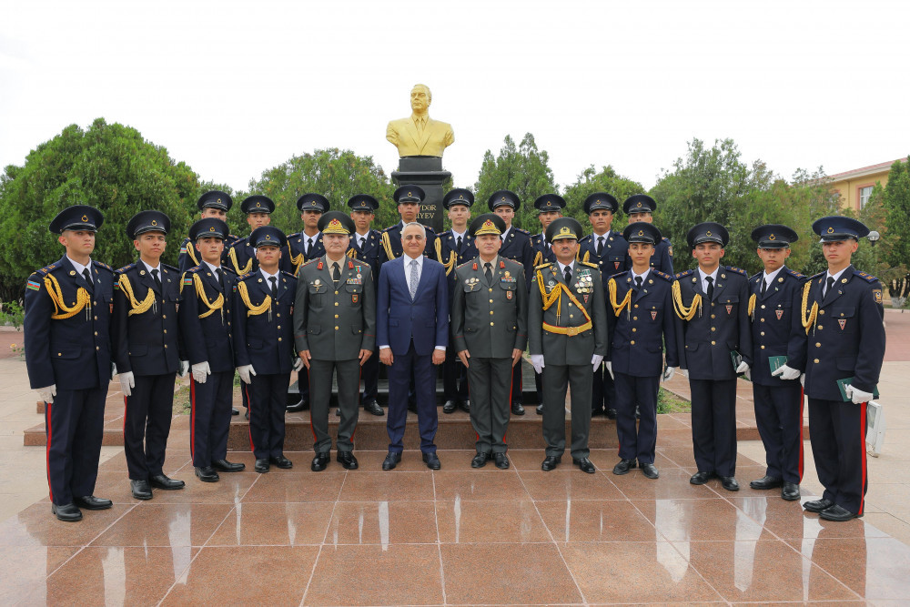 Heydər Əliyev adına Hərbi Lisey kursantlarının buraxılış mərasimi keçirilib <font color=red> - FOTOLAR</font>