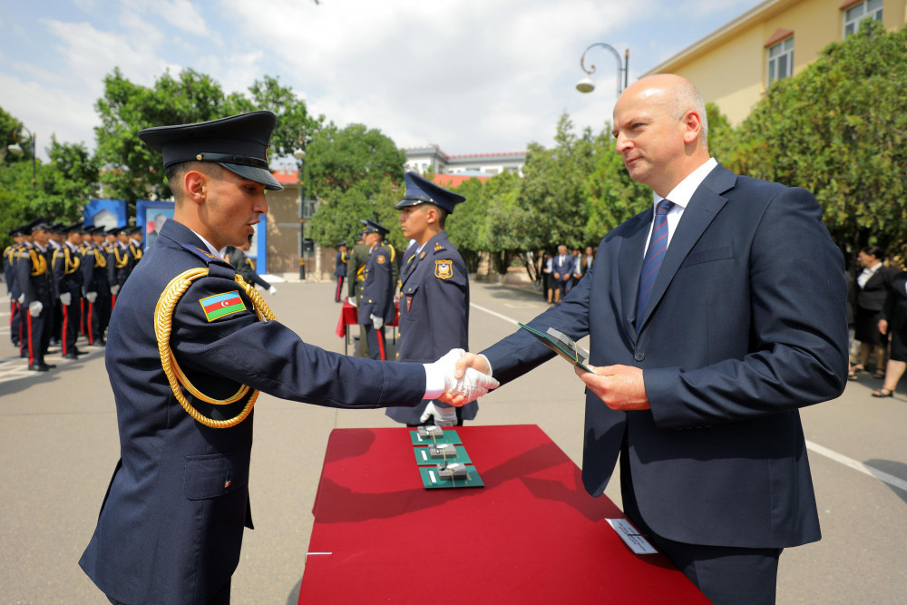 Heydər Əliyev adına Hərbi Lisey kursantlarının buraxılış mərasimi keçirilib <font color=red> - FOTOLAR</font>