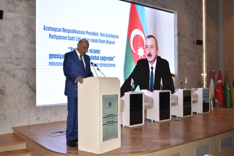 Şuşada “Yeni dünya nizamı: geosiyasi aspektlər və qlobal çağırışlar” mövzusunda beynəlxalq konfrans keçirilir<font color=red> - FOTOLAR</font>