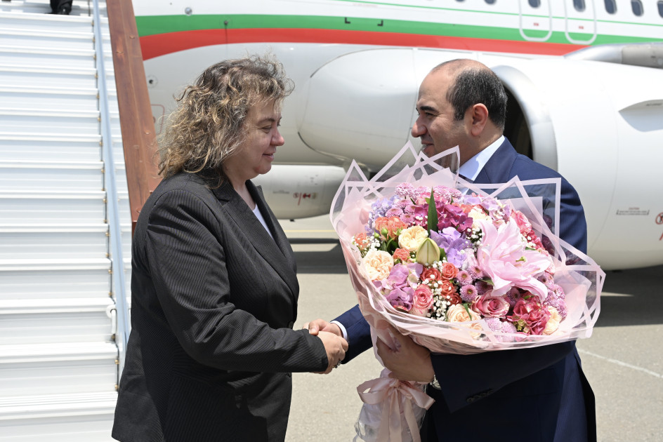 Bolqarıstan Milli Assambleyasının sədri Azərbaycana səfərə gəlib<font color=red> - FOTOLAR</font>