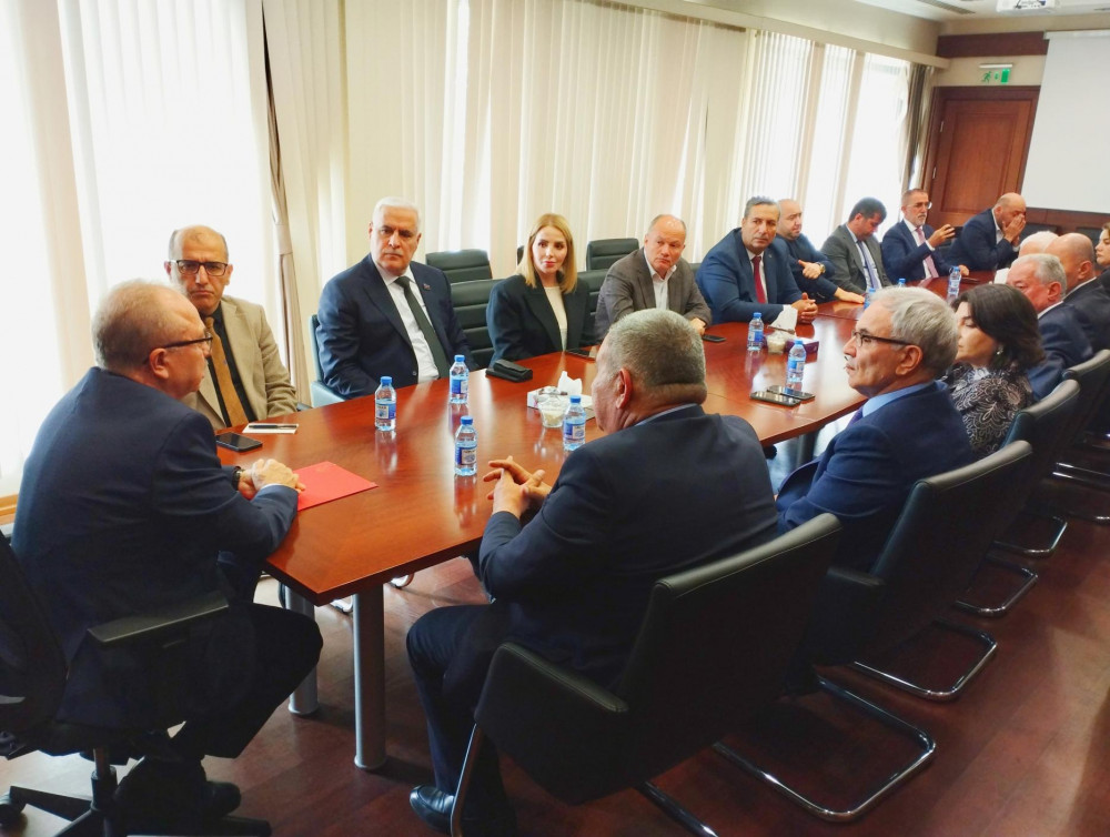 Mətbuat Şurası İdarə Heyətinin üzvləri Türkiyənin Azərbaycandakı səfirliyində olublar<font color=red> - FOTOLAR</font>
