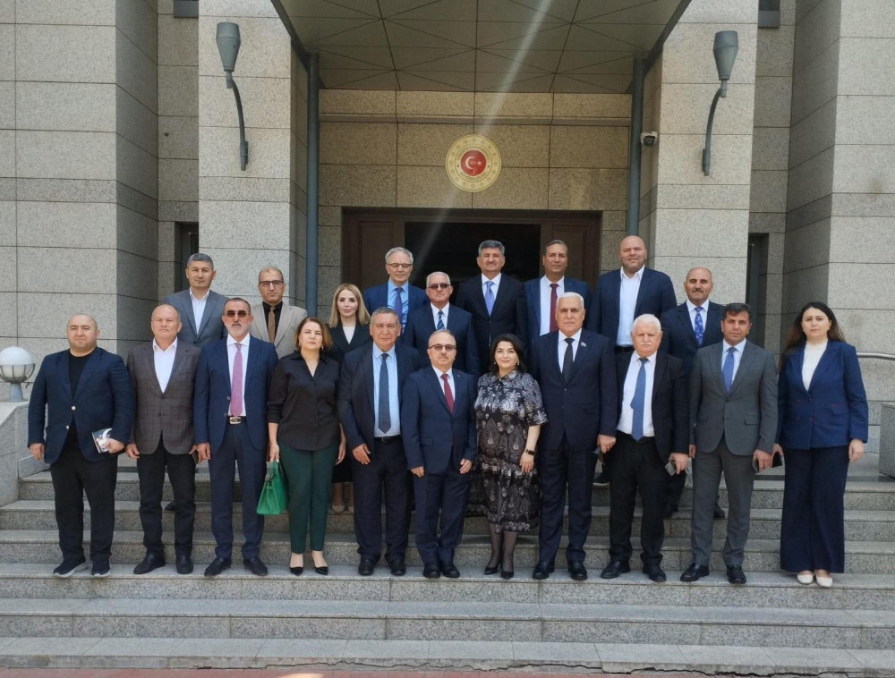 Mətbuat Şurası İdarə Heyətinin üzvləri Türkiyənin Azərbaycandakı səfirliyində olublar<font color=red> - FOTOLAR</font>