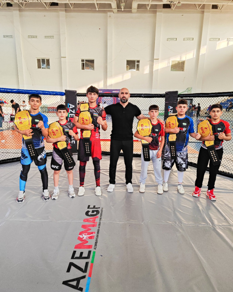 Naxçıvanlı idmançılar "Gladiator Döyüş Liqası"nda yüksək nəticə göstəriblər<font color=red> - FOTOLAR</font>