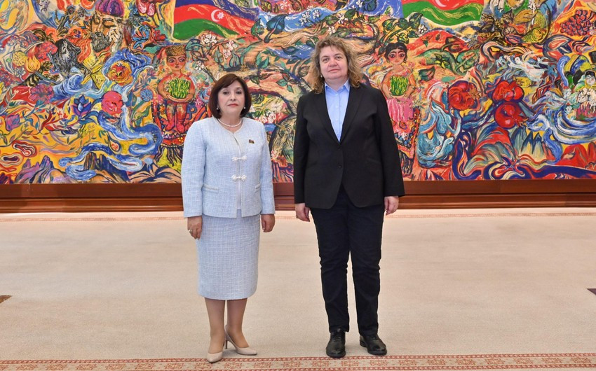 Sahibə Qafarova Bolqarıstan Respublikası Milli Assambleyasının sədri ilə görüşüb<font color=red> - FOTOLAR</font>