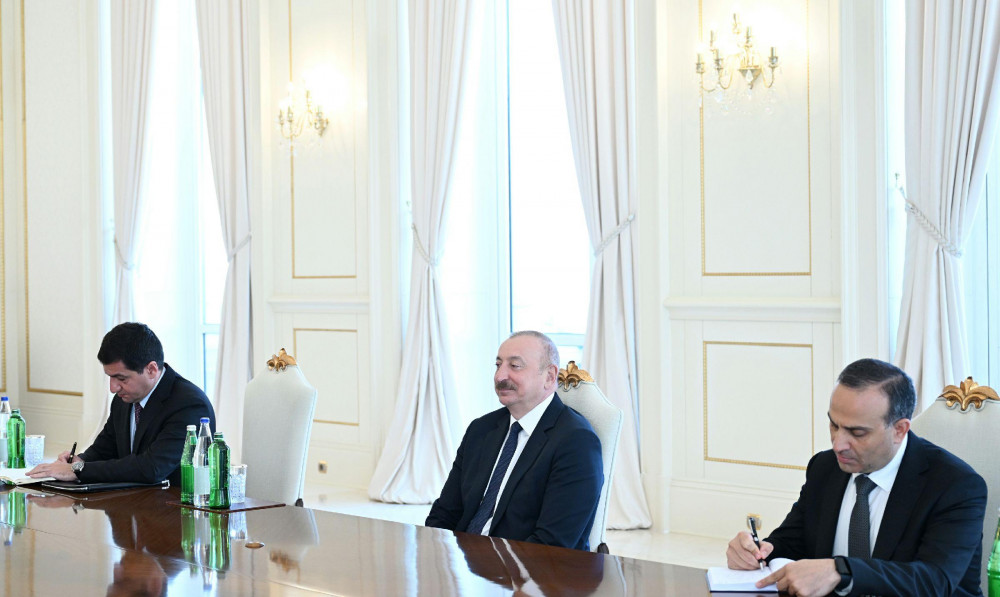 Prezident İlham Əliyev Bolqarıstan Milli Assambleyasının sədrini qəbul edib<font color=red> - FOTOLAR</font>