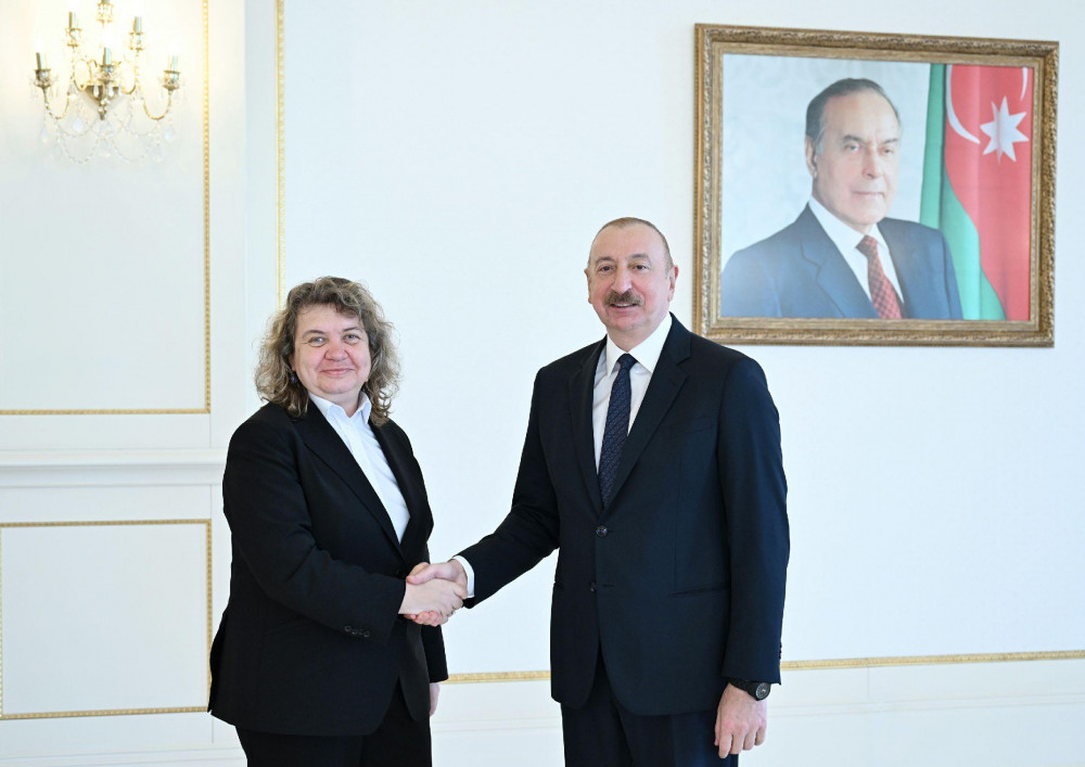 Prezident İlham Əliyev Bolqarıstan Milli Assambleyasının sədrini qəbul edib<font color=red> - FOTOLAR</font>