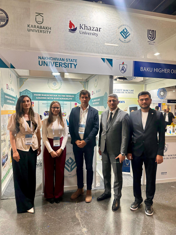 NDU “Qlobal Dayanıqlı İnkişaf” Konqresində öz stendi ilə iştirak edir<font color=red> - FOTOLAR</font>