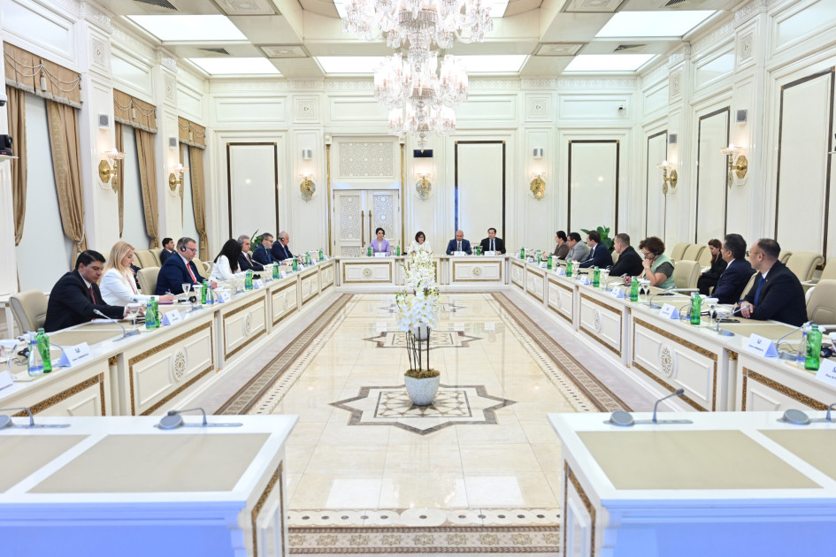 Beynəlxalq Simpoziumun iştirakçıları azərbaycanlıların pozulmuş hüquqları barədə məlumatlandırılıb<font color=red> - FOTOLAR</font>