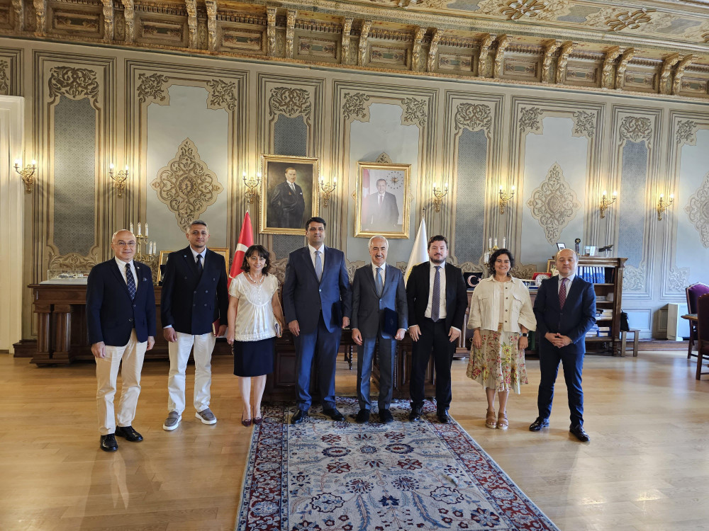 NDU ilə İstanbul Universiteti arasında ikili diplom müqavilələri imzalanıb<font color=red> - FOTOLAR</font>