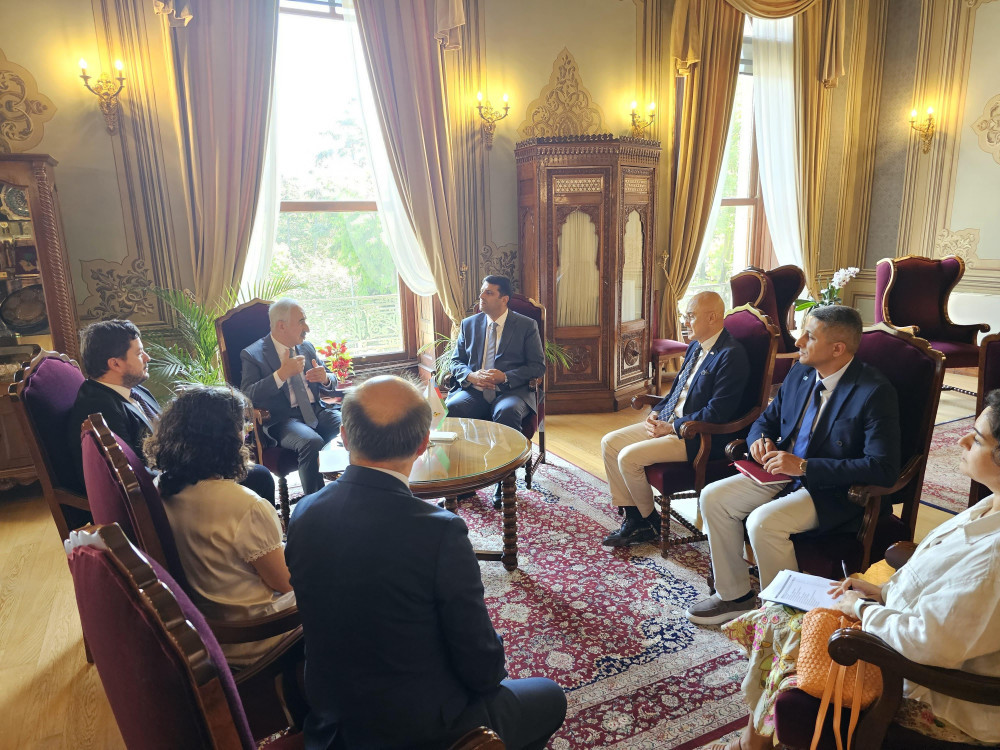 NDU ilə İstanbul Universiteti arasında ikili diplom müqavilələri imzalanıb<font color=red> - FOTOLAR</font>