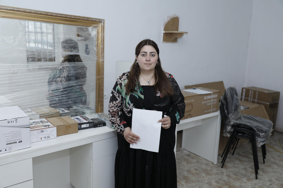Xocalıya köçürülən sakinlərdən 350-dən çox şəxs məşğulluq tədbirlərinə cəlb olunub<font color=red> - FOTOLAR</font>