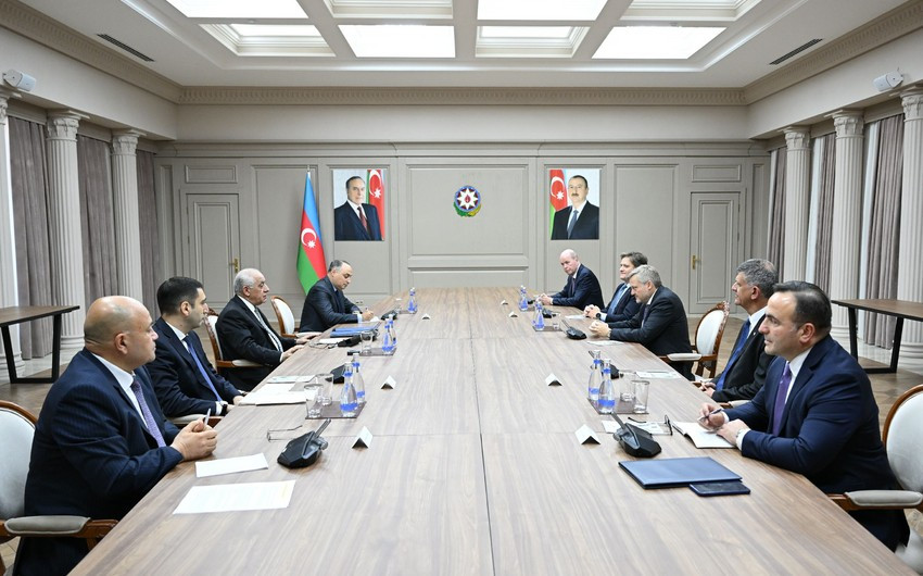 Əli Əsədov bp-nin nümayəndə heyəti ilə görüşüb<font color=red> - FOTOLAR</font>