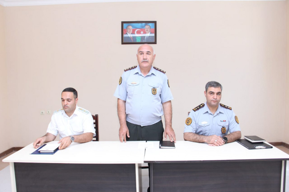 Cəzaçəkmə müəssisələrində qadağan olunmuş əşyalara dair hüquqi məsuliyyət mövzusunda tədbir keçirilib  <font color=red> - FOTOLAR</font>