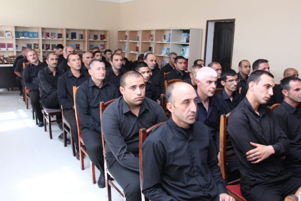 Cəzaçəkmə müəssisələrində qadağan olunmuş əşyalara dair hüquqi məsuliyyət mövzusunda tədbir keçirilib  <font color=red> - FOTOLAR</font>