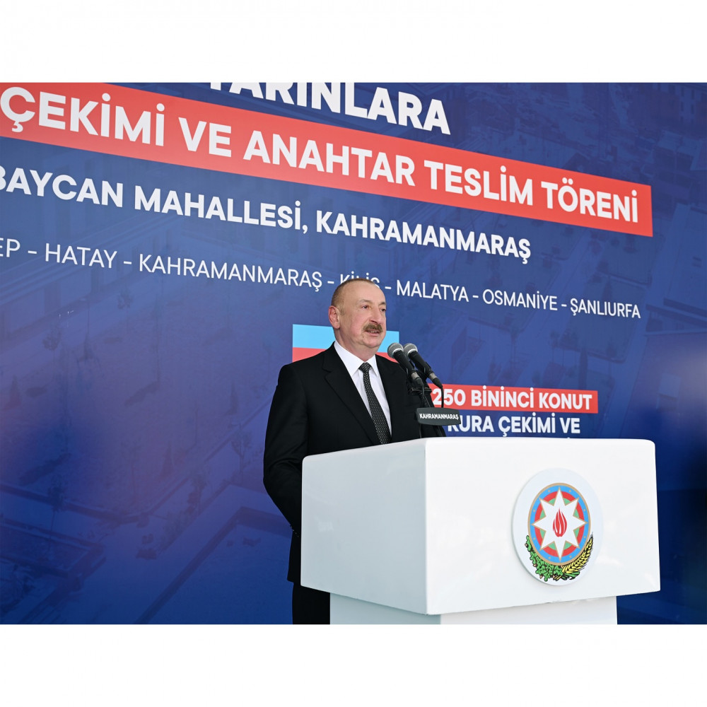 Türkiyənin Kahramanmaraş şəhərində “Azərbaycan” məhəlləsinin açılış mərasimi keçirilib <font color='red'> - YENİLƏNİB 7</font><font color=red> - FOTOLAR</font>