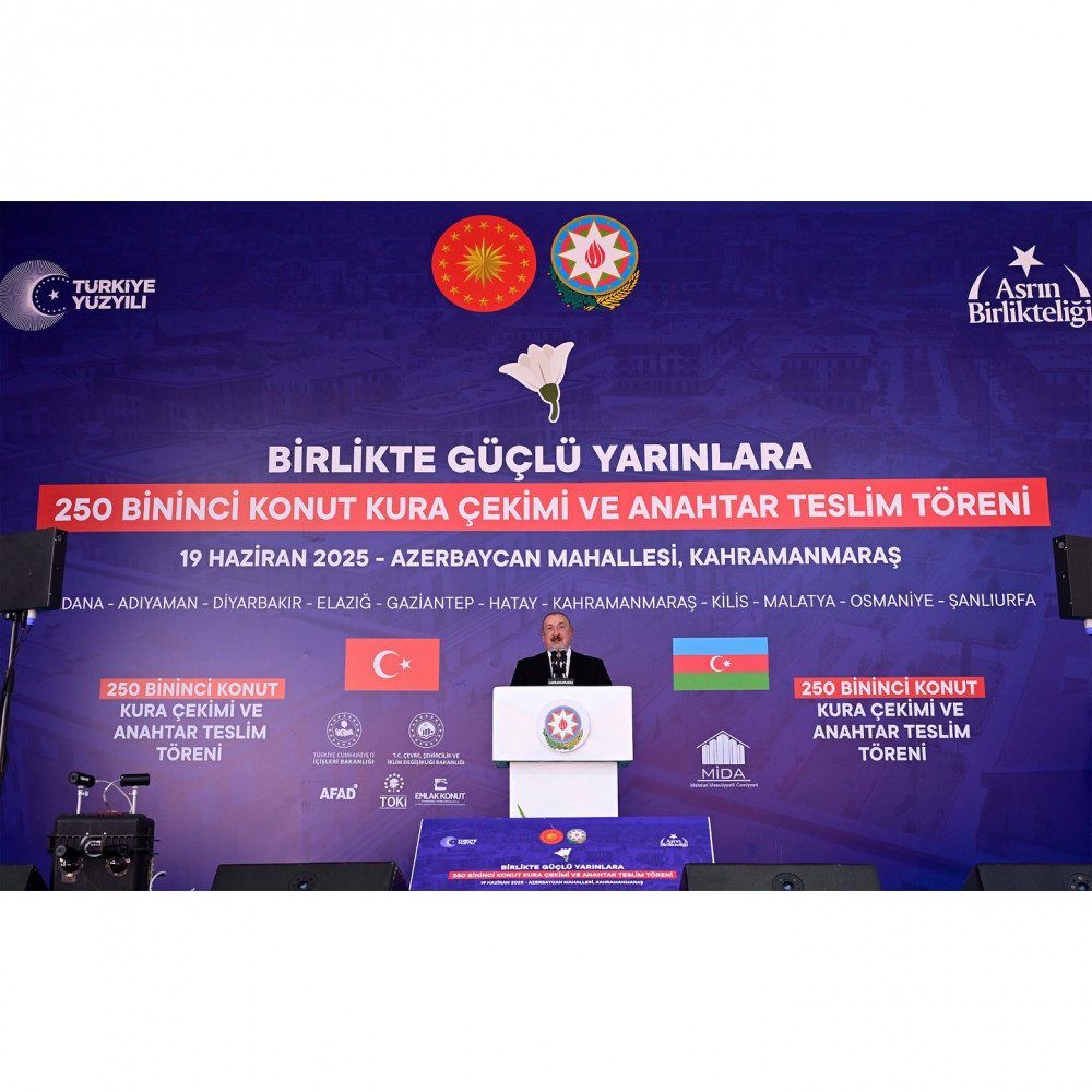 Türkiyənin Kahramanmaraş şəhərində “Azərbaycan” məhəlləsinin açılış mərasimi keçirilib <font color='red'> - YENİLƏNİB 7</font><font color=red> - FOTOLAR</font>