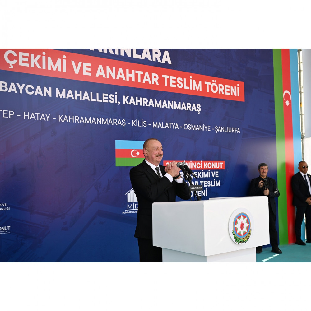 Türkiyənin Kahramanmaraş şəhərində “Azərbaycan” məhəlləsinin açılış mərasimi keçirilib <font color='red'> - YENİLƏNİB 7</font><font color=red> - FOTOLAR</font>