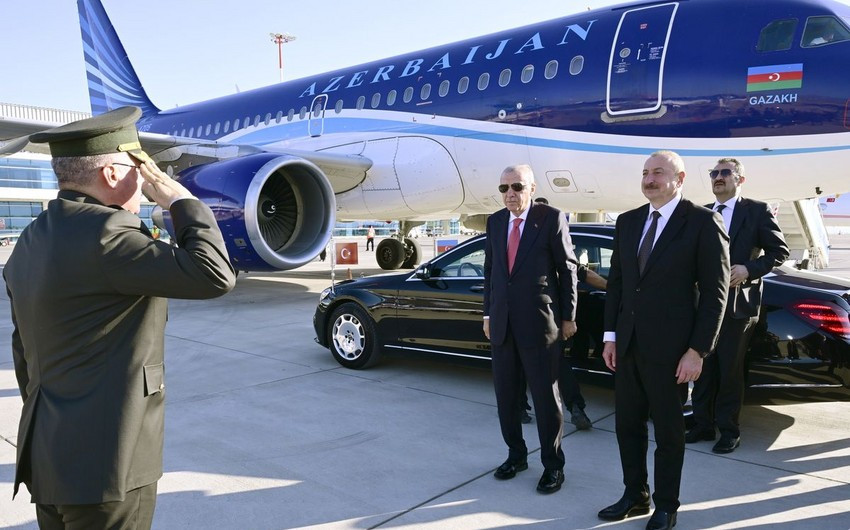 Prezident İlham Əliyevin Türkiyəyə işgüzar səfəri başa çatıb<font color=red> - FOTOLAR</font>