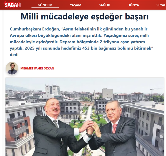 Kahramanmaraşda “Azərbaycan” məhəlləsinin açılması Türkiyə və Şimali Kipr mediasının diqqət mərkəzində olub<font color=red> - FOTOLAR</font>