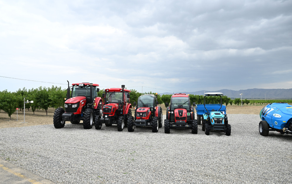 Prezident İlham Əliyev Yevlax pilot aqroparkının açılışında iştirak edib<font color='red'> - YENİLƏNİB</font><font color=red> - FOTOLAR</font>