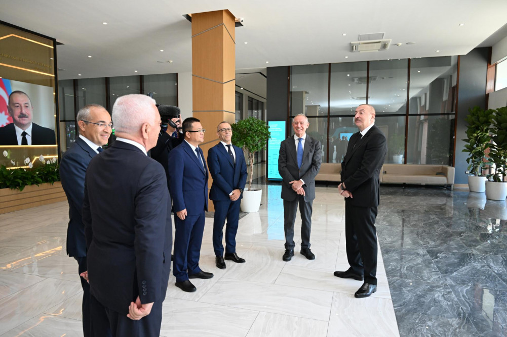 Mingəçevirdə “8 Noyabr” Elektrik Stansiyasının açılış mərasimi keçirilib<font color='red'> - YENİLƏNİB 3</font><font color=red> - FOTOLAR</font>