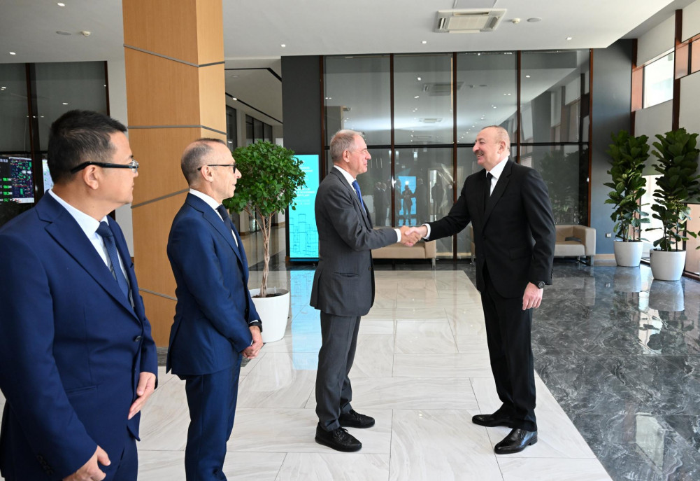 Mingəçevirdə “8 Noyabr” Elektrik Stansiyasının açılış mərasimi keçirilib<font color='red'> - YENİLƏNİB 3</font><font color=red> - FOTOLAR</font>