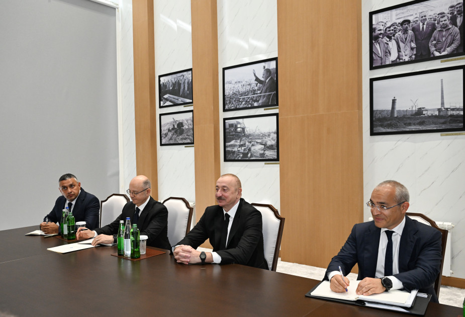 İlham Əliyev Mingəçevirdə İtaliyanın şirkətlər və “Made in Italy” nazirini qəbul edib<font color='red'> - YENİLƏNİB 2</font><font color=red> - FOTOLAR</font>