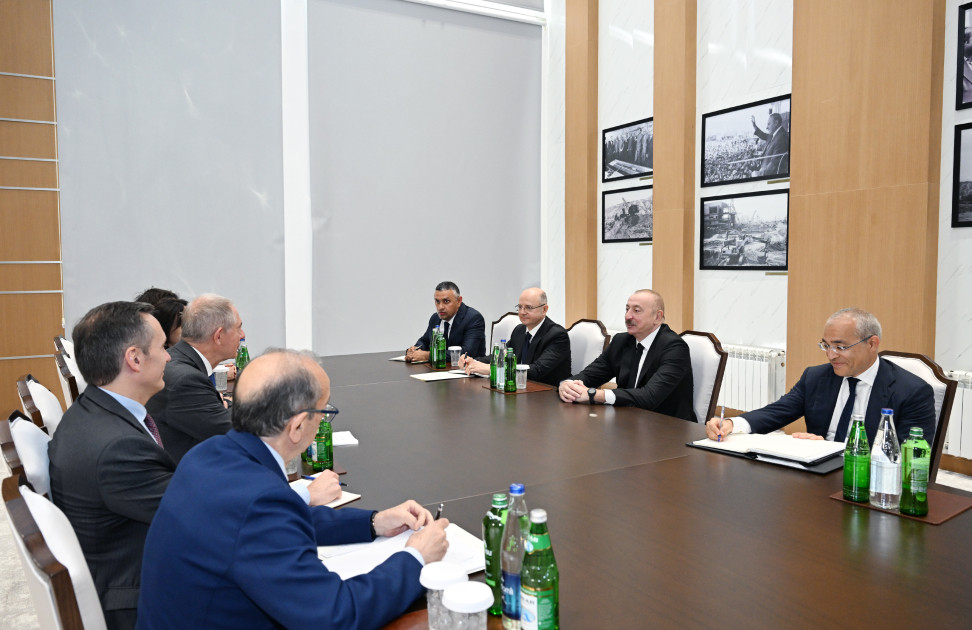 İlham Əliyev Mingəçevirdə İtaliyanın şirkətlər və “Made in Italy” nazirini qəbul edib<font color='red'> - YENİLƏNİB 2</font><font color=red> - FOTOLAR</font>