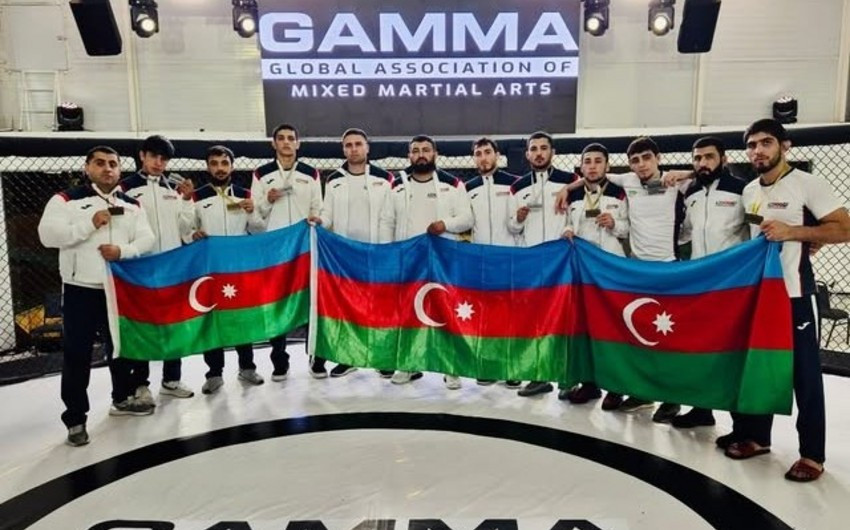 Azərbaycan idmançıları MMA üzrə dünya çempionatında tarixi uğura imza atıblar<font color=red> - FOTOLAR</font>