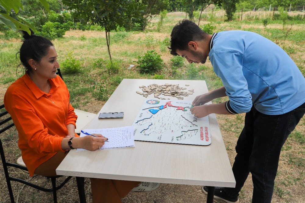 ”Səyyar Gənclər Evi” bu dəfə Sədərəkdə<font color=red> - FOTOLAR</font>