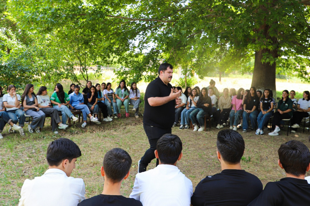 ”Səyyar Gənclər Evi” bu dəfə Sədərəkdə<font color=red> - FOTOLAR</font>