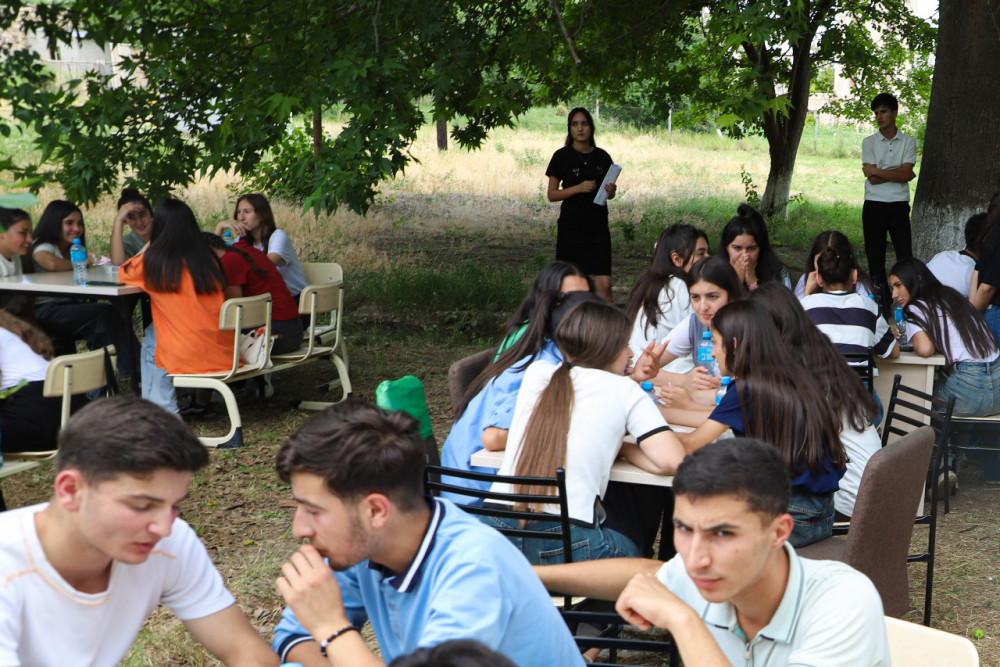 ”Səyyar Gənclər Evi” bu dəfə Sədərəkdə<font color=red> - FOTOLAR</font>