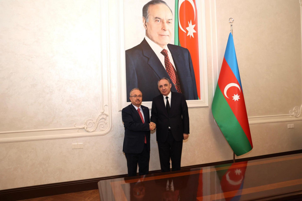 Kamran Əliyev Türkiyənin Azərbaycandakı səfiri ilə görüşüb<font color=red> - FOTOLAR</font>