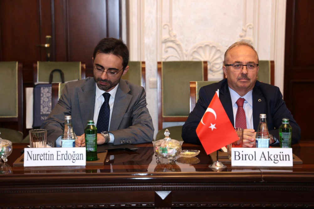 Kamran Əliyev Türkiyənin Azərbaycandakı səfiri ilə görüşüb<font color=red> - FOTOLAR</font>