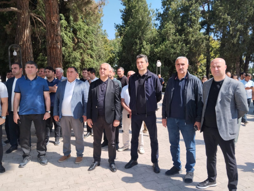 Xankəndidə Silahlı Qüvvələr Günü münasibətilə hərbçilərin yürüşü keçirilib<font color=red> - FOTOLAR</font>