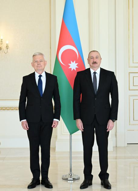 İlham Əliyev Polşanın yeni səfirinin etimadnaməsini qəbul edib<font color=red> - FOTOLAR</font>