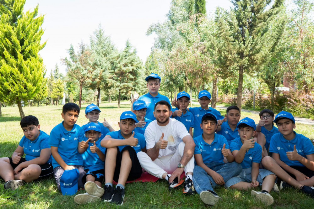 "YAŞAT" düşərgəsinin ikinci həftəsi başa çatıb <font color=red> - FOTOLAR</font>