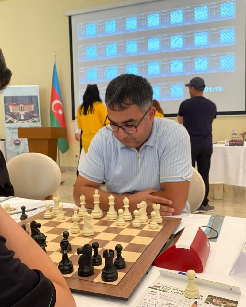 Naxçıvanlı şahmatçı “Şəki Open" turnirində uğur qazanıb<font color=red> - FOTOLAR</font>