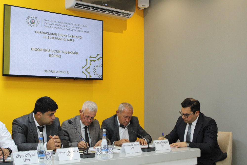 Kəngərli rayonundakı “Çalxanqala IV” əhəng xammalı yatağı üzrə hərrac keçirilib<font color=red> - VİDEO</font>