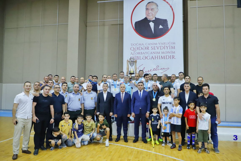 "Heydər Əliyev Kuboku" uğrunda futzal turnirinin qalibi bəlli olub<font color=red> - FOTOLAR</font>