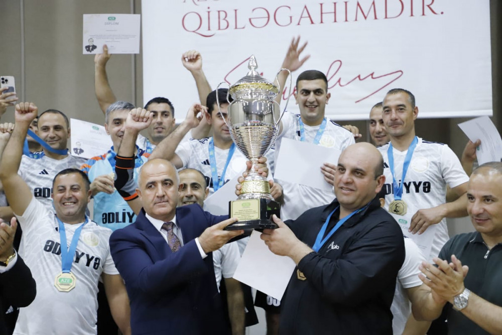 "Heydər Əliyev Kuboku" uğrunda futzal turnirinin qalibi bəlli olub<font color=red> - FOTOLAR</font>