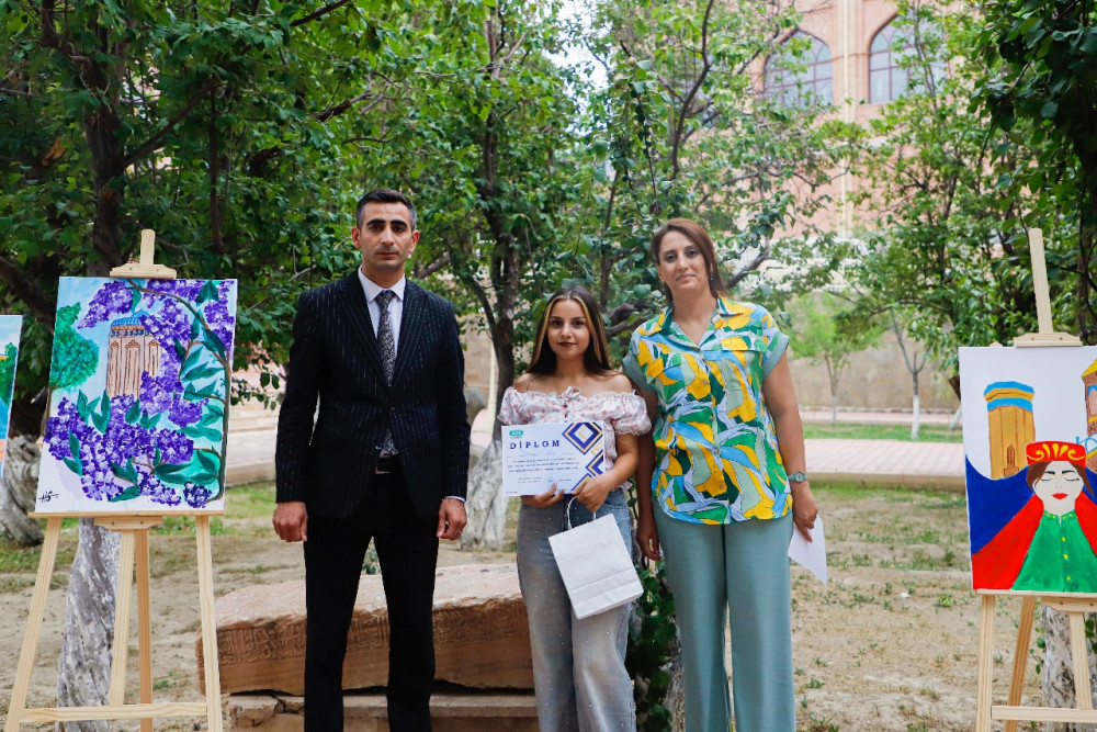Ordubad şəhərində gənclərin “VI Art Battle” rəsm müsabiqəsi keçirilib<font color=red> - FOTOLAR</font>