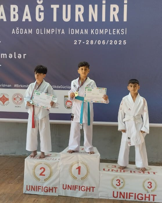 Naxçıvandan 4 karateçi Qarabağ turnirində qalib olub<font color=red> - FOTOLAR</font>