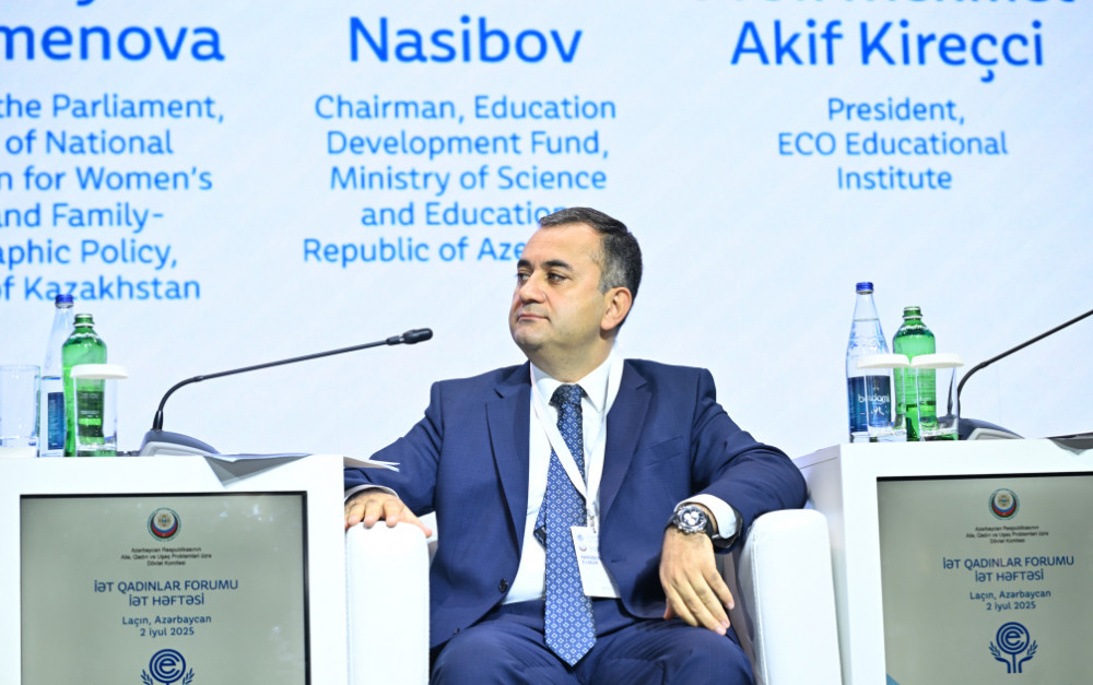 Laçında "İqlimə dayanıqlılıq üçün insan inkişafında qadınların rolu" mövzusunda panel sessiya keçirilib<font color=red> - FOTOLAR</font>