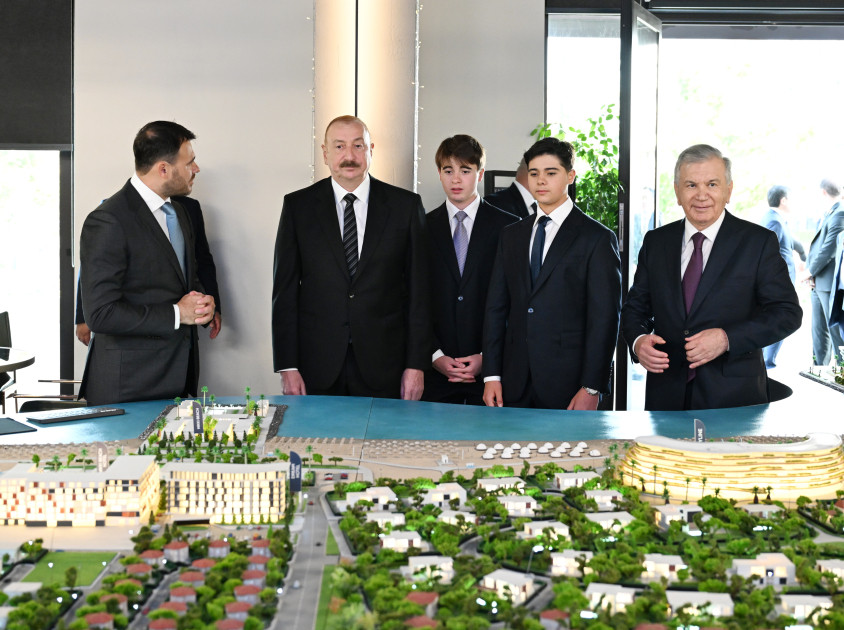 Azərbaycan və Özbəkistan prezidentləri “Sea Breeze” istirahət mərkəzində olublar <font color=red> - FOTOLAR</font>
